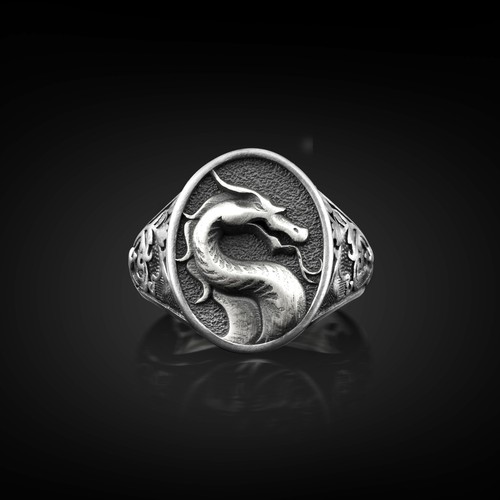 925 sterling silver dragon - 925,