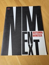 Next for Men Catalogue Autumn/Winter 1987 VGC 