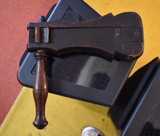 Antique Victorian 1860s Wooden Police Rattle