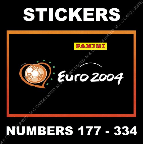 Panini euro 2004 - euro, stickers