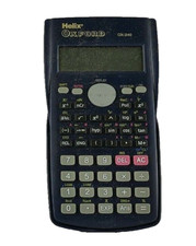 Oxford Scientific Calculator Box Open