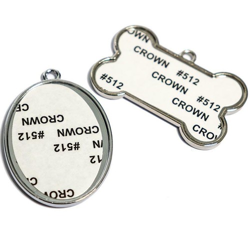 Sublimation blank metal - metal, dog