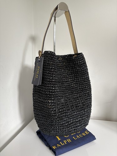 Polo ralph lauren raffia mini - ralph,