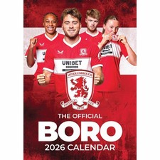 Middlesbrough FC A3 Calendar
