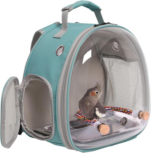 Small bird travel - bird, backpack
