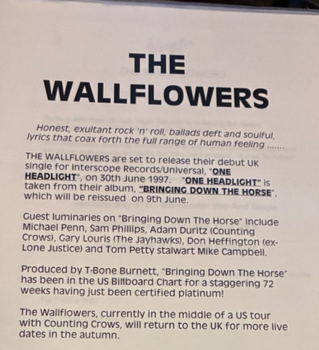 WALLFLOWERS