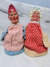 Antique punch and judy - and, hand