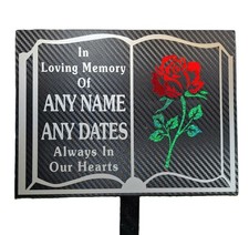Memorial Plaque Personalised