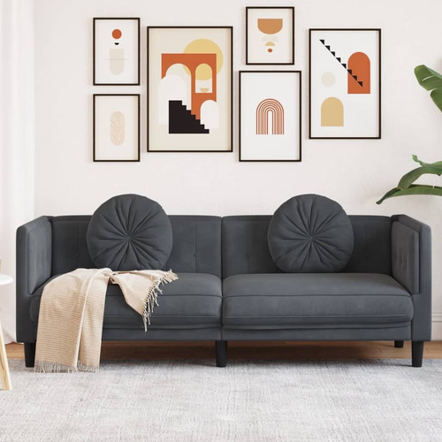 Sofa with cushions seater - with, 3-seater