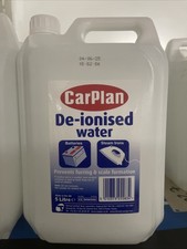 4 X CarPlan De-Ionised Water