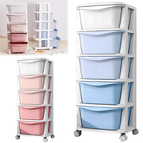 5tier plastic storage drawers - 5tier,