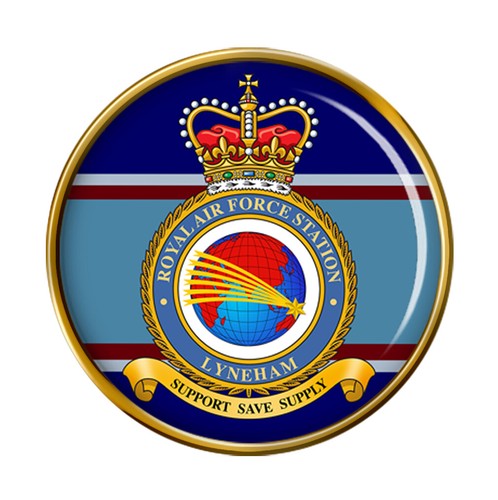 Raf station lyneham pin - station,