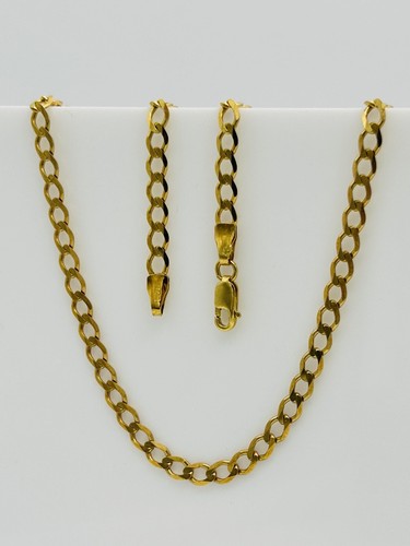 9ct real yellow gold 5mm - gold, 3.5mm