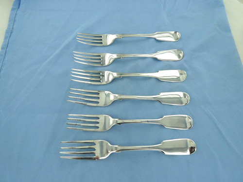 Antique sterling silver set - an,