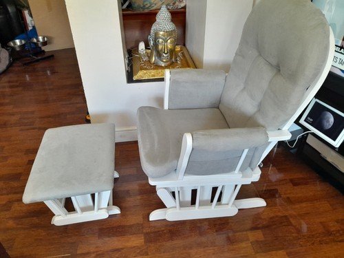 Nursing chair and stool - chair,