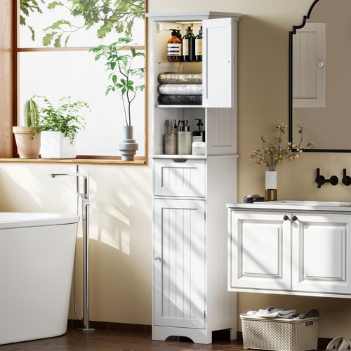 170cm tall bathroom cabinet - 170cm,