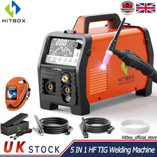 200Amp Cold TIG Welder IGBT HF/Pulse/Spot TIG&MMA Welding Machine & Foot Pedal