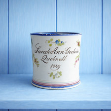 19th century mug floral - century,