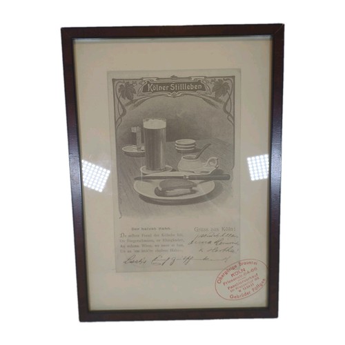 Vintage framed kölner - framed,