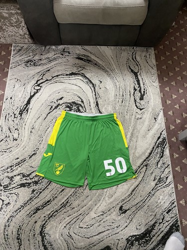 Norwich city match worn - match,