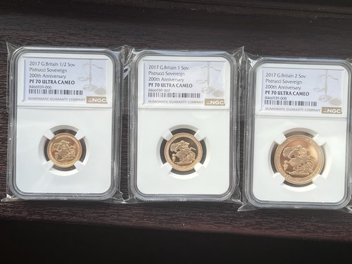 2017 gold sovereign set - 2017,