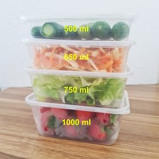 Takeaway food containers - takeaway, w/