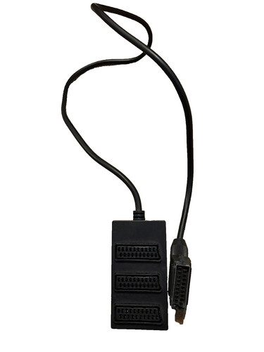 Way scart lead - scart, wire