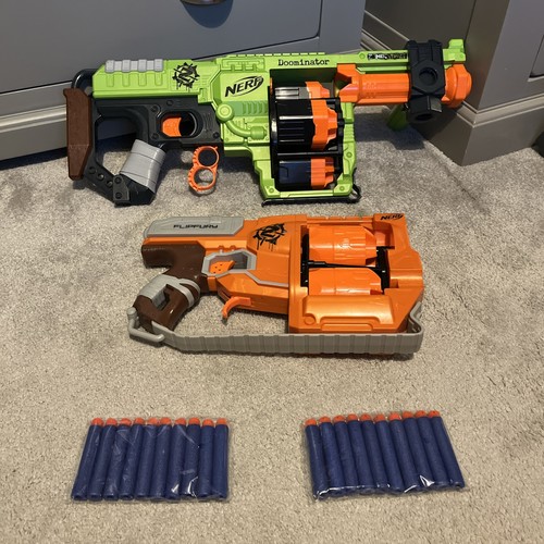 Nerf zombie strike gun bundle - gun,