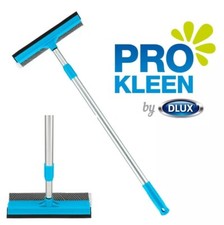 Extendable Window Squeegee Cleaning Equipment Glass Wiper Sponge Head 60-105cm