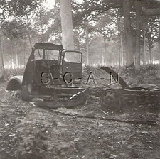 WWII German Army Combat RP- Fall of France- 1940- Destroyed Military Truck