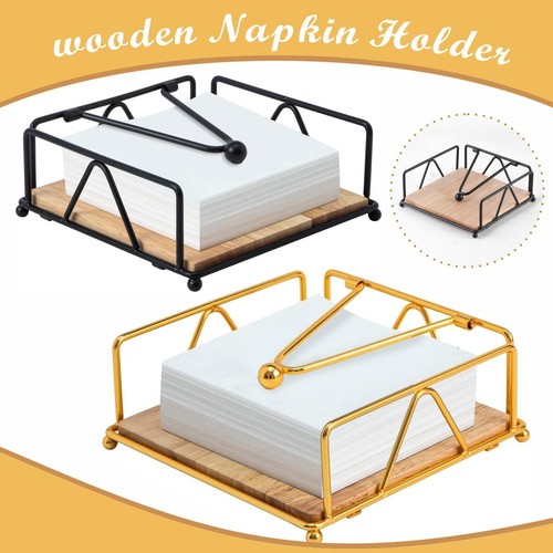 Flat napkin holder weighted - flat,