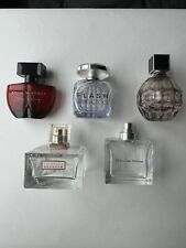 5 x Empty Perfume Bottles Choo/Kylie/Beckham/Dion Read Description