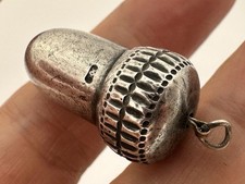Antique Solid Silver Cheroot