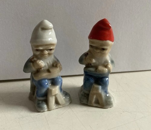 Vintage wade whimsies gnome - whimsies, x2