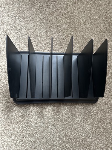 Black plastic rack - black,