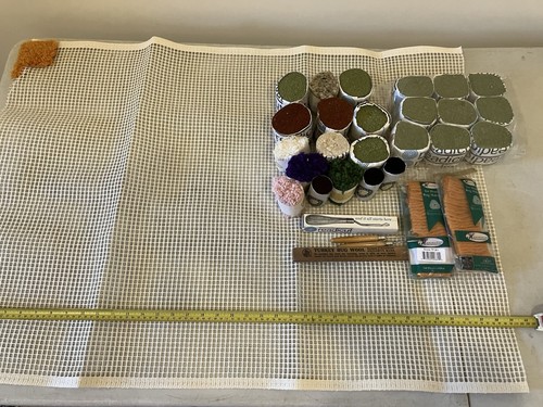 Rug making items as - rug,