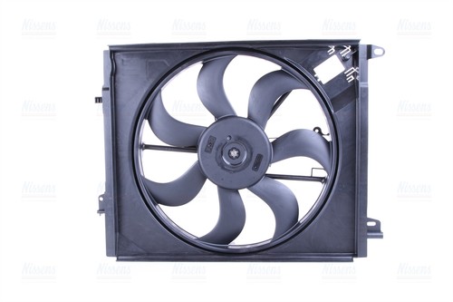 Nissens radiator cooling - radiator, fan