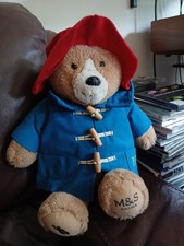 Paddington bear plush - m&s,