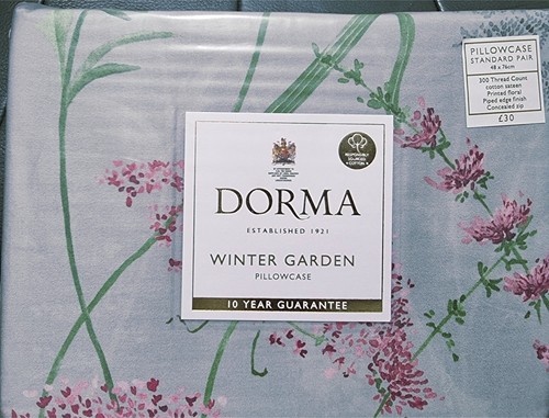 Dorma winter garden pillowcase - dorma,