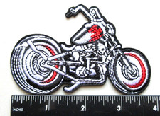 🔥OLD SCHOOL BOBBER MOTORCYCLE CHOPPER BIKERS EMBROIDERED IRON ON PATCH