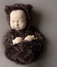 Brown hat and Jumpsuit Newborn