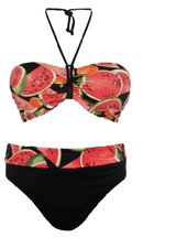 Freya Black & Red Bikini 32G