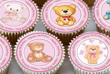 TEDDY BEAR BIRTHDAY EDIBLE