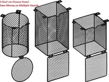 Reptile Vivarium Light Lamp Bulb Heat Guard Reptiles Lighting Heating Tank Mat