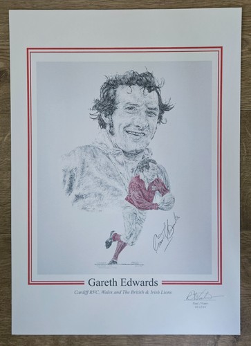Gareth edwards hand signed - edwards,
