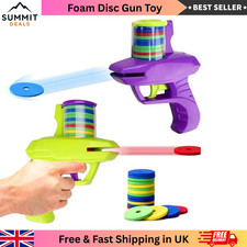 Kids Foam Disc Gun Toy Flying