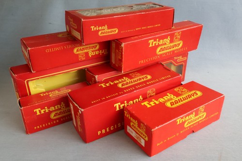 Tri ang railways empty boxes - railways,
