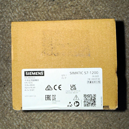 Siemens simatic 1200 cpu - siemens,