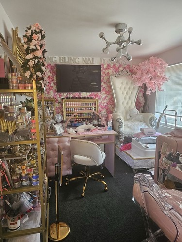 Nail salon shop manicure - nail,
