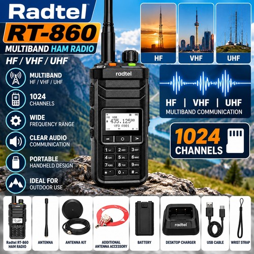 Radtel 860 ham radio - radtel,